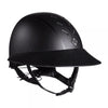 Charles Owen My PS Helmet Wide Peak Black. Side View.