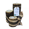 Barked Tree Candles