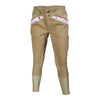 Bindia Patch Girls Breeches. Beige, Front View.