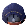 Callaho Shield Cap. Navy, Back View.