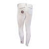 Centennial Patch Ladies Breeches White. Back View.