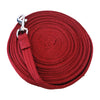 10m Lunge Rein Maroon