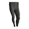 EA Ladies Breggings Black. Front View.