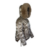 Metallic Puffer with Removable Hood