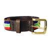 Beaded SA Flag Belt Narrow