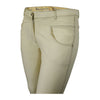 Cream Breeches with Brown Stitching Size 38