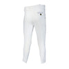 Boys Breeches. White, Back View.