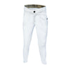 Boys Breeches. White, Front View.