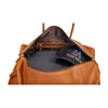 Leather mini weekender