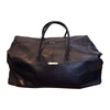 Leather weekender