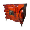 Carved wooden horse memorabilia box
