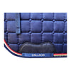 Callaho Diamond Saddle Pad. Navy with Diamante. Detail View.