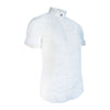 Ladies Short Sleeve Frill Shirt