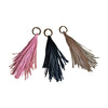 Leather tassle keyring
