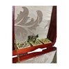 Carved wooden horse memorabilia box